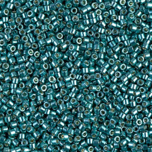Delica Bead 11/0 - duracoat galv. dark sea foam - 1847