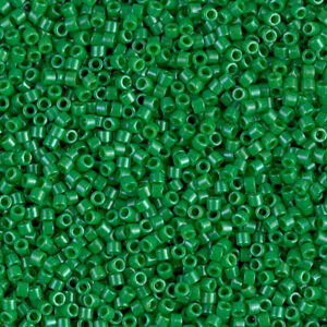 Delica Bead 11/0 - dyed opaque Kelly green - 655