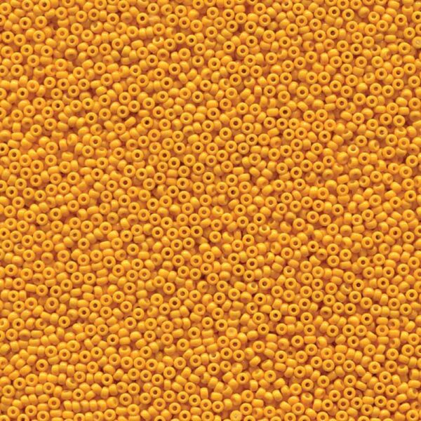 Rocailles 15/0 -  Duracoat Opaque Dyed Yellow - 4453