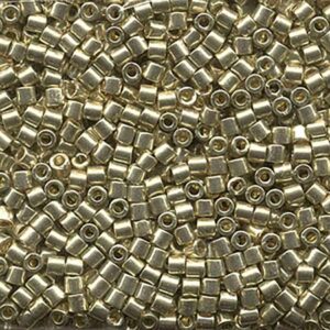 Delica Bead 11/0 - duracoat galvanized silver - 1831