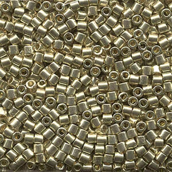 Delica Bead 11/0 - duracoat galvanized silver - 1831