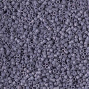 Delica Bead 11/0 - frosted opaque glaze grape - 2292
