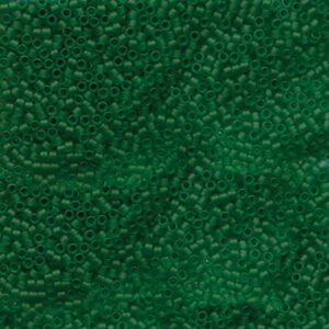 Delica Bead 11/0 - matte transparent green - 746