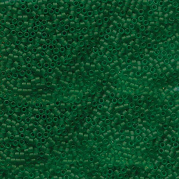 Delica Bead 11/0 - matte transparent green - 746