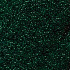 Delica Bead 11/0 - dyed matte transparent kelly green - 776