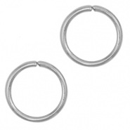 O-ring 5mm - Edelstaal silver - 71943