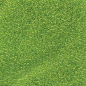 Delica Bead 11/0 - matte transparent lime - 1266
