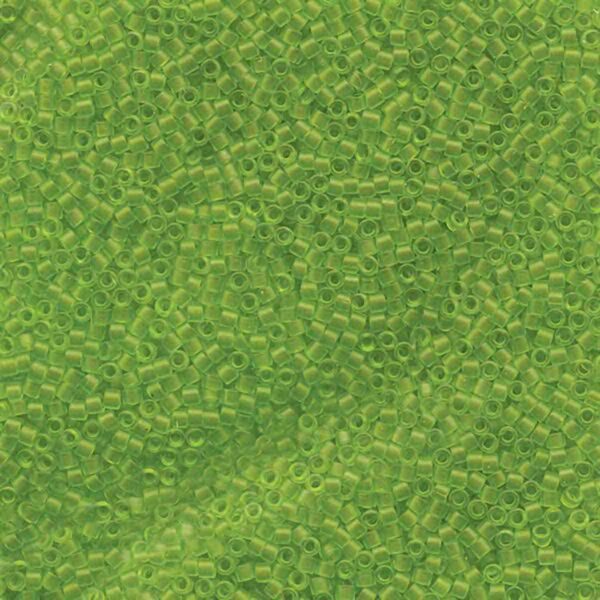 Delica Bead 11/0 - matte transparent lime - 1266