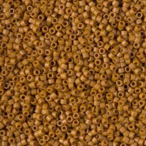 Delica Bead 11/0 - frost opaque glaze pecan - 2286