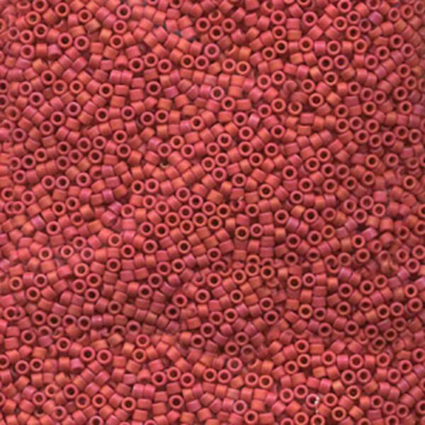 Delica Bead 11/0 - matte red - 362