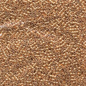 Delica Bead 11/0 - galvanized yellow gold- 410
