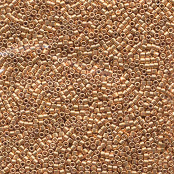 Delica Bead 11/0 - galvanized yellow gold- 410