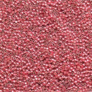 Delica Bead 11/0 - galvanized dark coral - 420