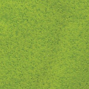 Delica Bead 11/0 - matte transparent chartreuse - 766