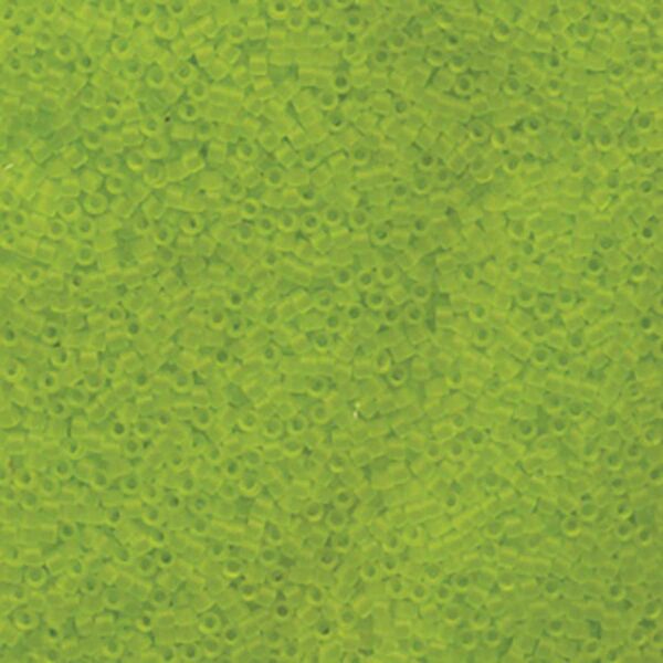 Delica Bead 11/0 - matte transparent chartreuse - 766