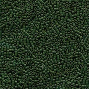 Delica Bead 11/0 - dyed matte opaque olive - 797