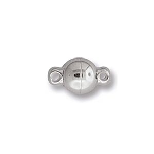 magneetslotje bol 10mm - edelstaal silver- MC013