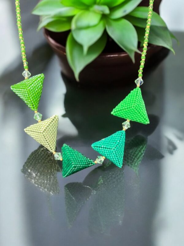 pakketje ketting Elsje - groen
