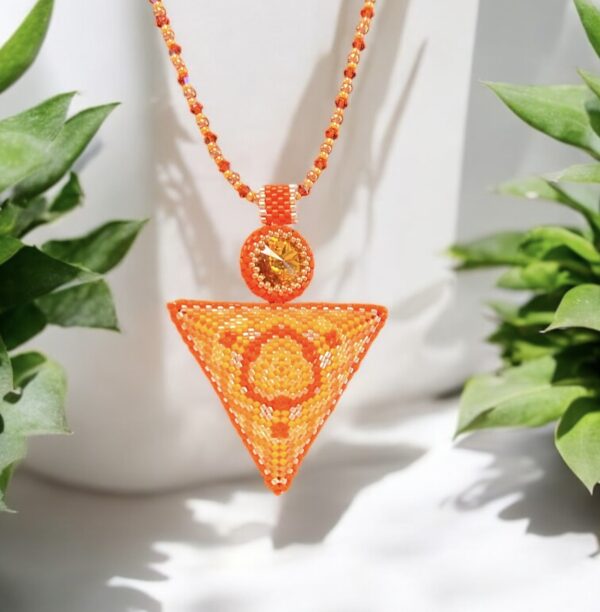 pakketje ketting Oceaan - oranje